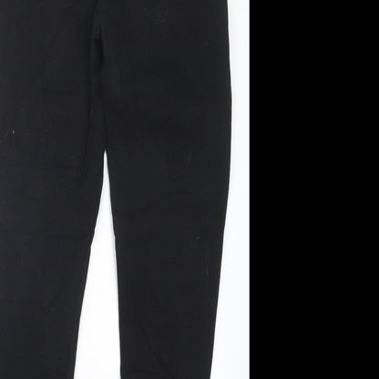 The Fancy for You Womens Black   Jogger Trousers Size S L26 in