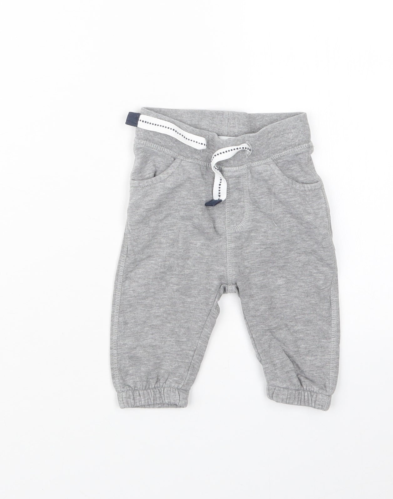 Marks and Spencer Boys Grey   Capri Trousers Size 3-6 Months