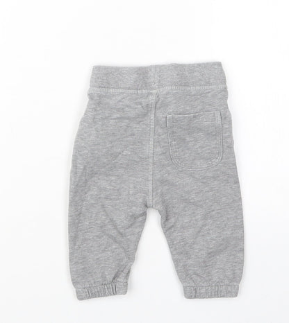 Marks and Spencer Boys Grey   Capri Trousers Size 3-6 Months