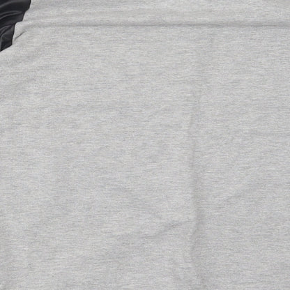 Mens UK Size S Brave Soul Grey  T-Shirt