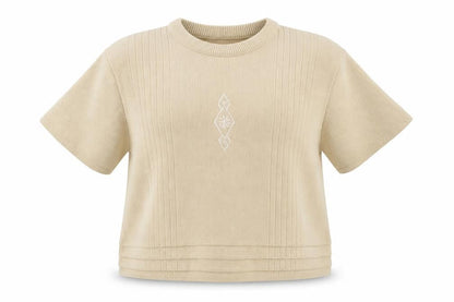 Womens UK Size M 4 Me Beige Pullover Jumper