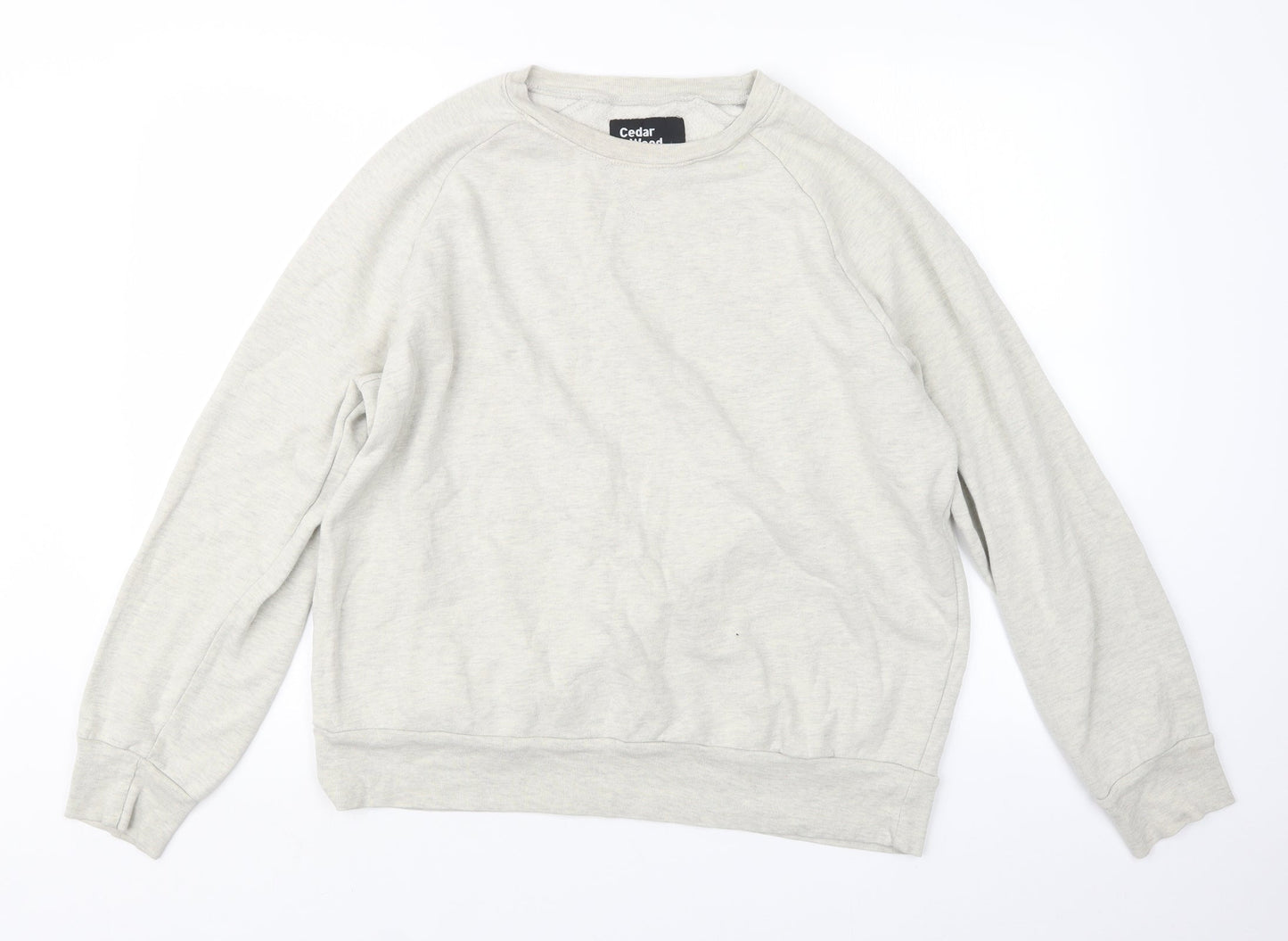 Cedar Wood State Mens Grey   Pullover Jumper Size XL