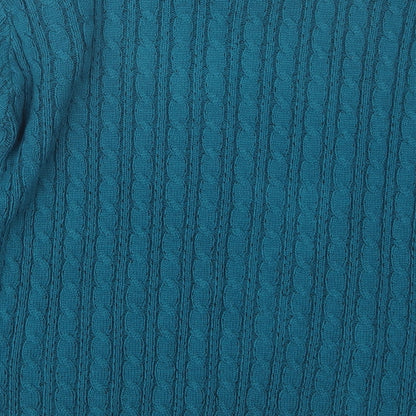 Womens UK Size M Beaumonde Blue Pullover Jumper