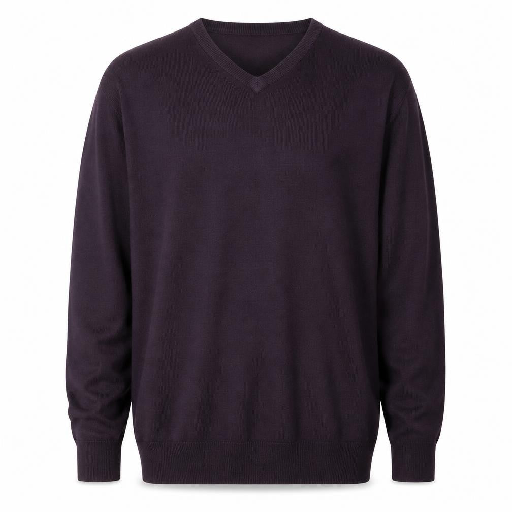 Mens UK Size L Debenhams Purple Pullover Jumper