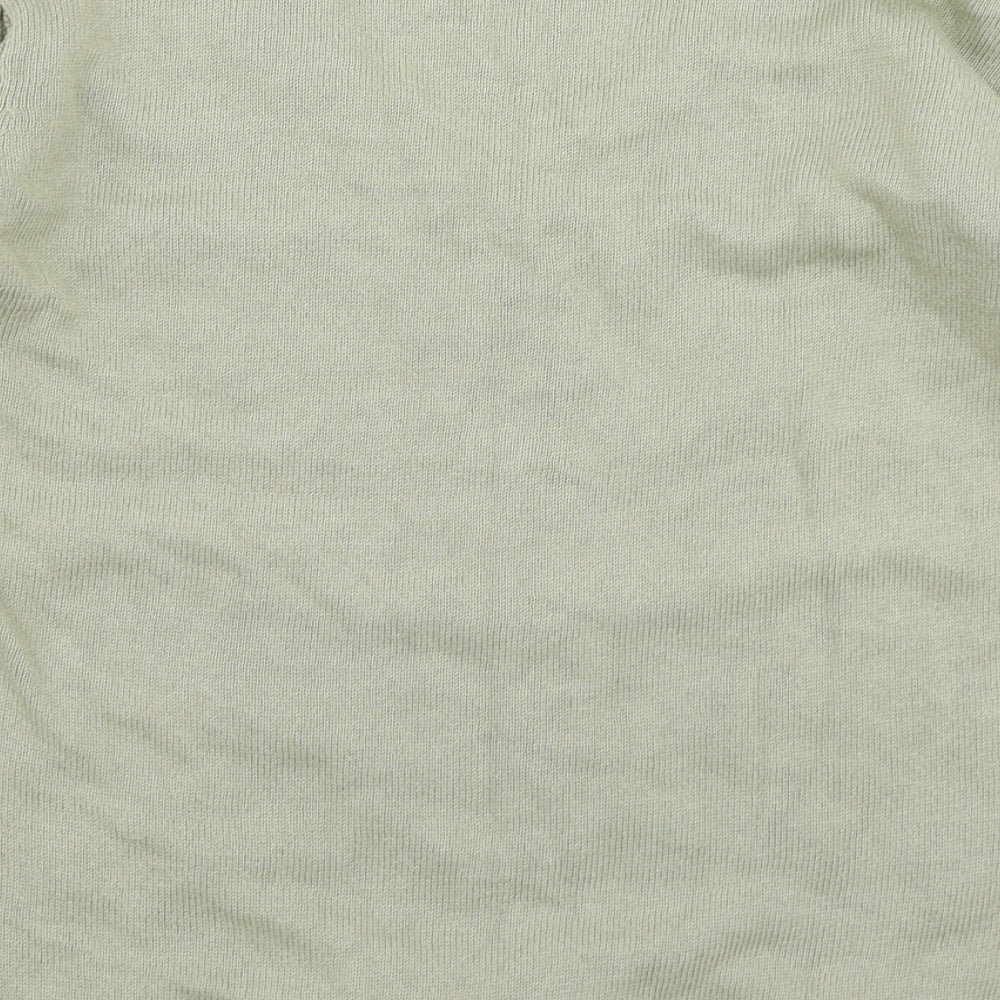 Damart Womens Green  Knit Pullover Jumper Size 12