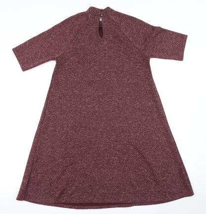 George Womens Purple   A-Line  Size 8