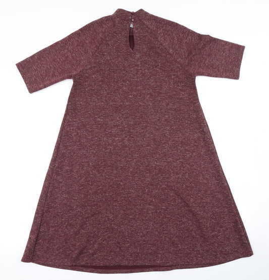 George Womens Purple   A-Line  Size 8