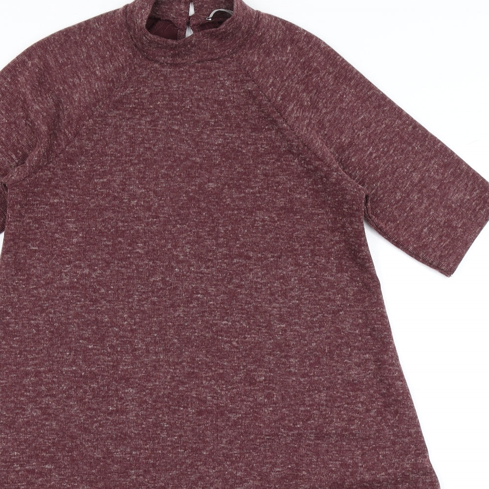 George Womens Purple   A-Line  Size 8