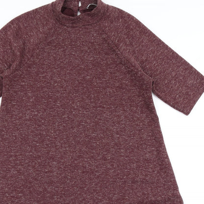 George Womens Purple   A-Line  Size 8