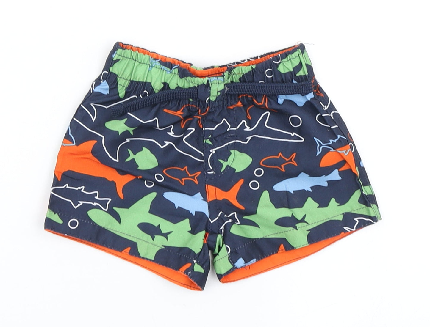 Mini Rebel Boys Blue   Shorts Outfit/Set Size 3-6 Months