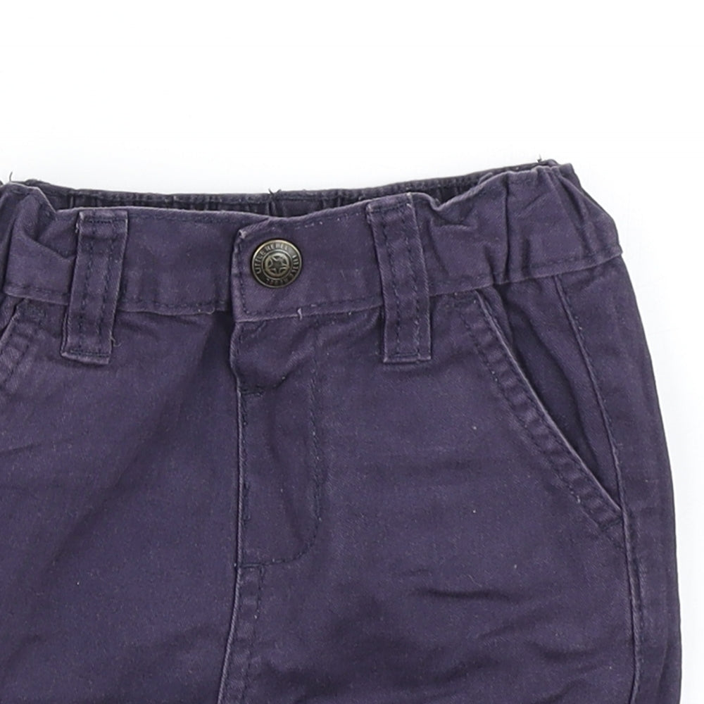Little Rebel Boys Blue   Cropped Trousers Size 12-18 Months