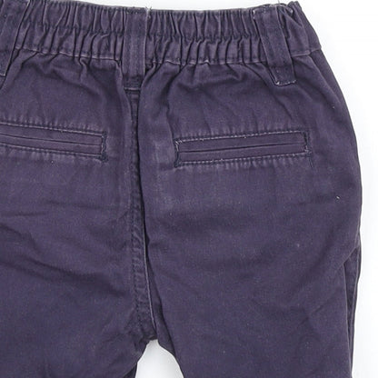 Little Rebel Boys Blue   Cropped Trousers Size 12-18 Months