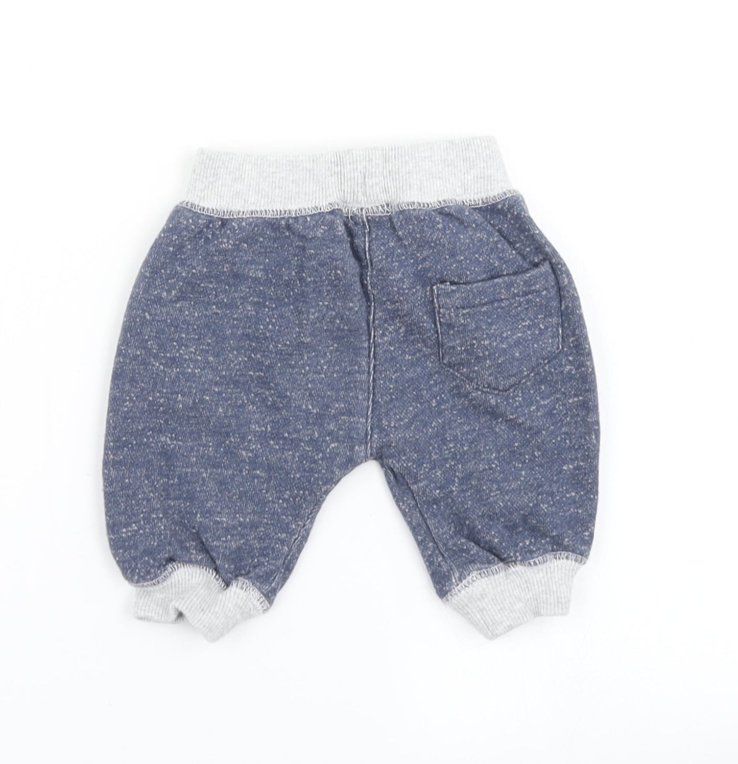 F&F Boys Blue   Jogger Trousers Size 0-3 Months