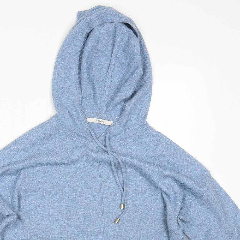 George Womens Blue   Pullover Jumper Size M