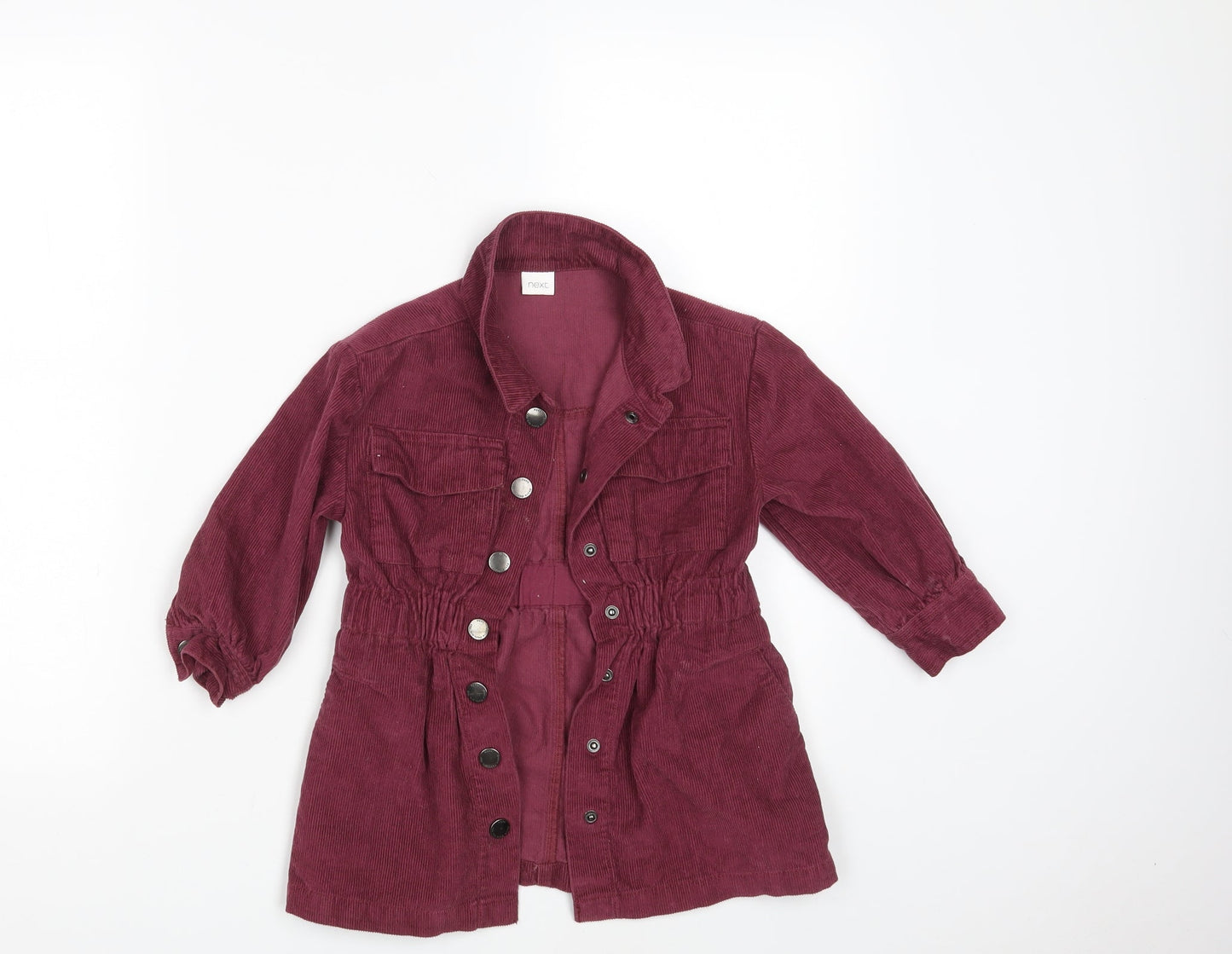 NEXT Girls Purple  Corduroy Jacket  Size 4 Years