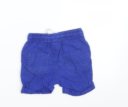 George Boys Blue  Denim Sweatpants Trousers Size 18-24 Months  - Waist 18in