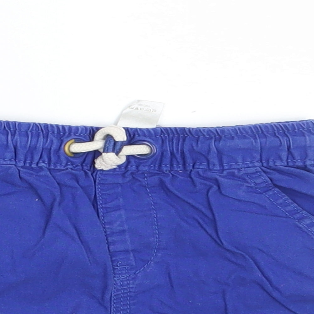 George Boys Blue  Denim Sweatpants Trousers Size 18-24 Months  - Waist 18in