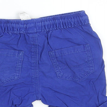 George Boys Blue  Denim Sweatpants Trousers Size 18-24 Months  - Waist 18in
