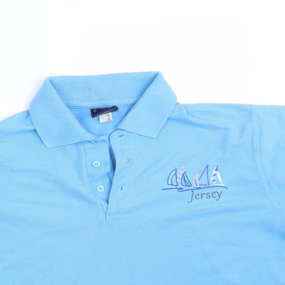 Uneek Classic Mens Blue    Polo Size S