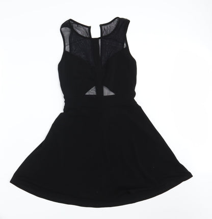 Preworn Womens Black   Fit & Flare  One Size