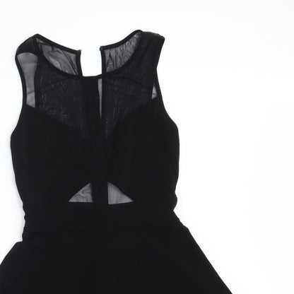Preworn Womens Black   Fit & Flare  One Size