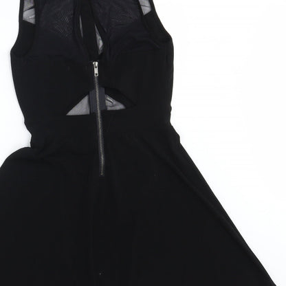 Preworn Womens Black   Fit & Flare  One Size