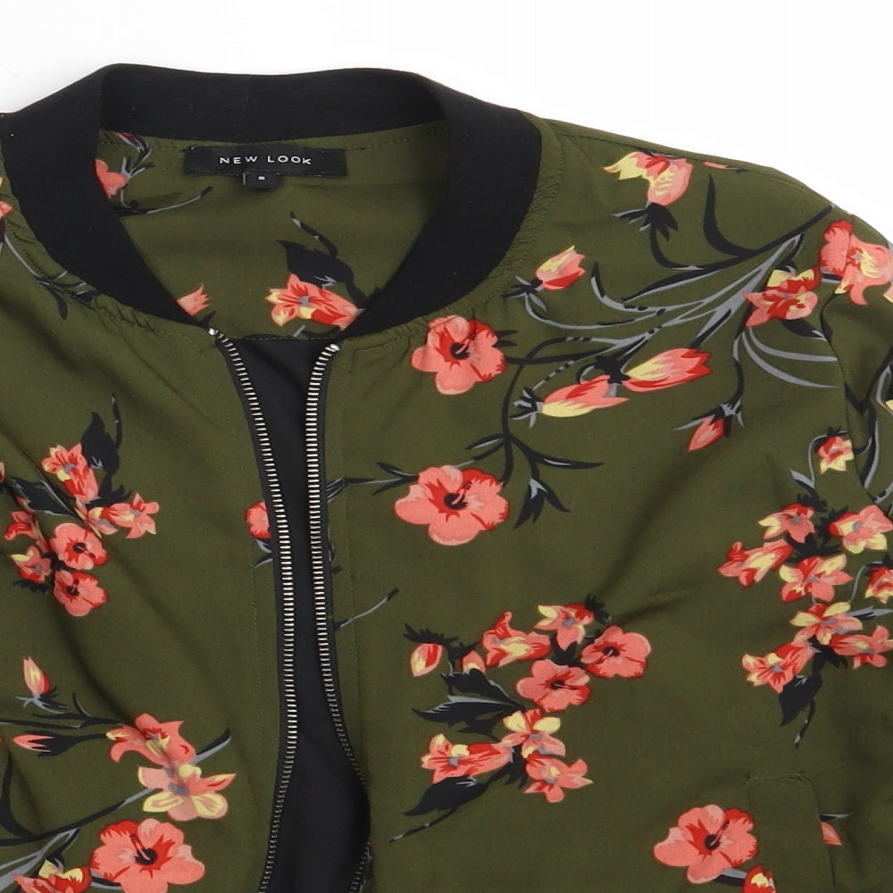 Womens UK Size 8 New Look Green Jacket