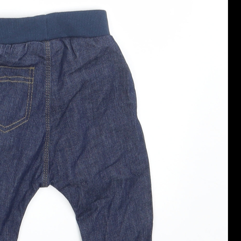 George Baby Blue   Sweatpants Jeans Size 0-3 Months  - Waist 14in; Inside  leg 7in