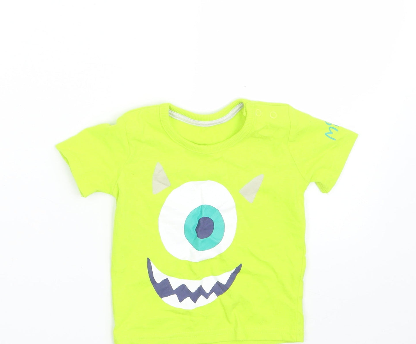 George Baby Green   Basic T-Shirt Size 3-6 Months  - MIKE