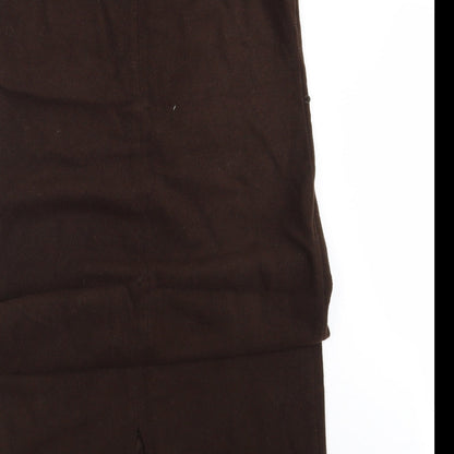Modern Woman Womens Brown   Fit & Flare  Size 12