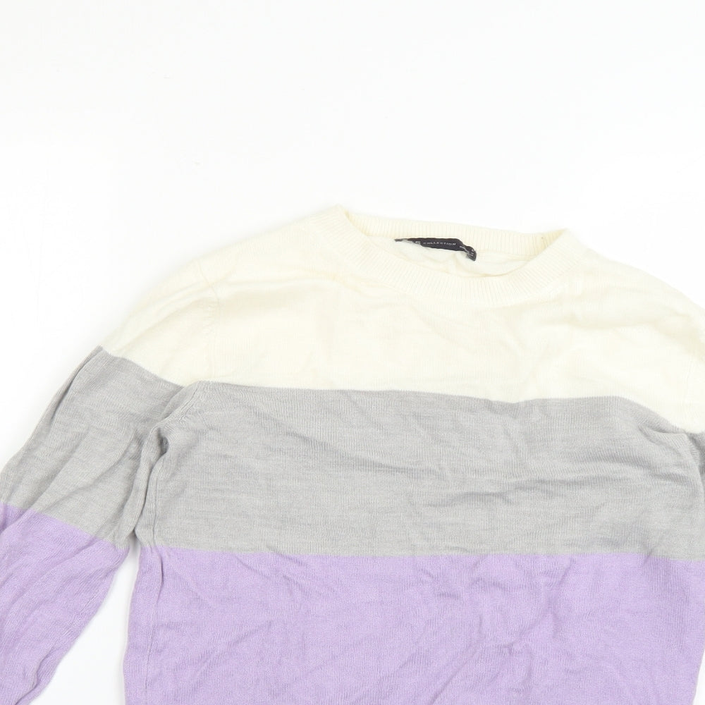 Womens UK Size 6 Marks and Spencer Multicoloured Pullover Jumper