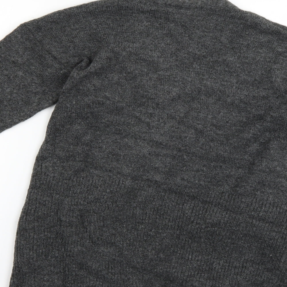 Womens UK Size S Dorothy Perkins Grey Cardigan Jumper