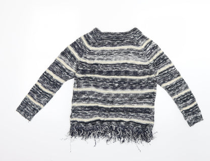 Womens UK Size 12 M&Co Multicoloured Pullover Jumper