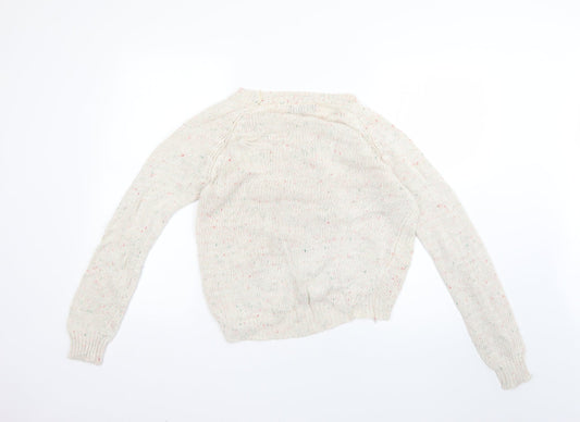 Boohoo Womens Beige   Pullover Jumper Size S