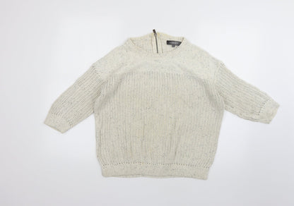 limited Womens Beige   Pullover Jumper Size 14