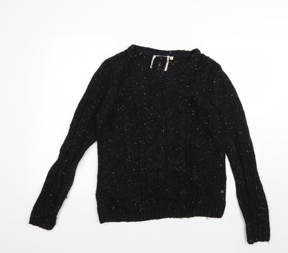 Marks and Spencer Womens Black   Pullover Jumper Size M