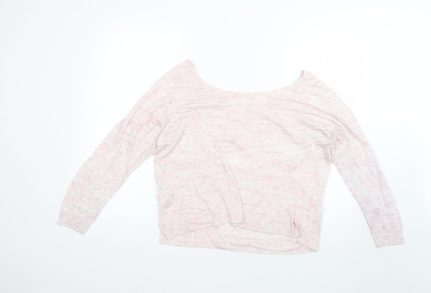 Womens UK Size 14 Marks and Spencer Pink Pullover Jumper