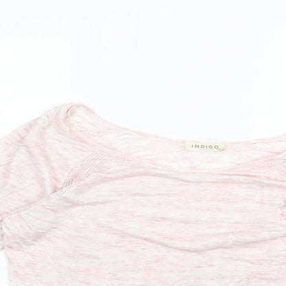 Womens UK Size 14 Marks and Spencer Pink Pullover Jumper