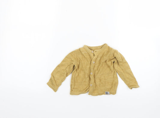 George Baby Yellow   Cardigan Jumper Size 3-6 Months