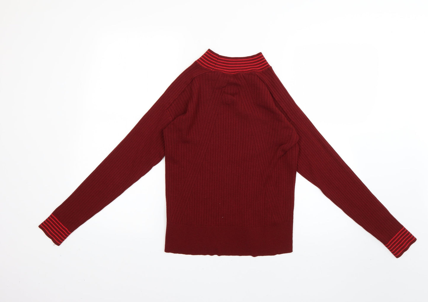 Womens UK Size 12 NEXT Red Pullover Jumper