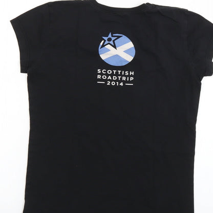 Continental Womens Black    T-Shirt Size M