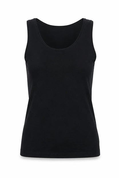 Womens UK Size 10 Marks and Spencer Black Basic T-Shirt