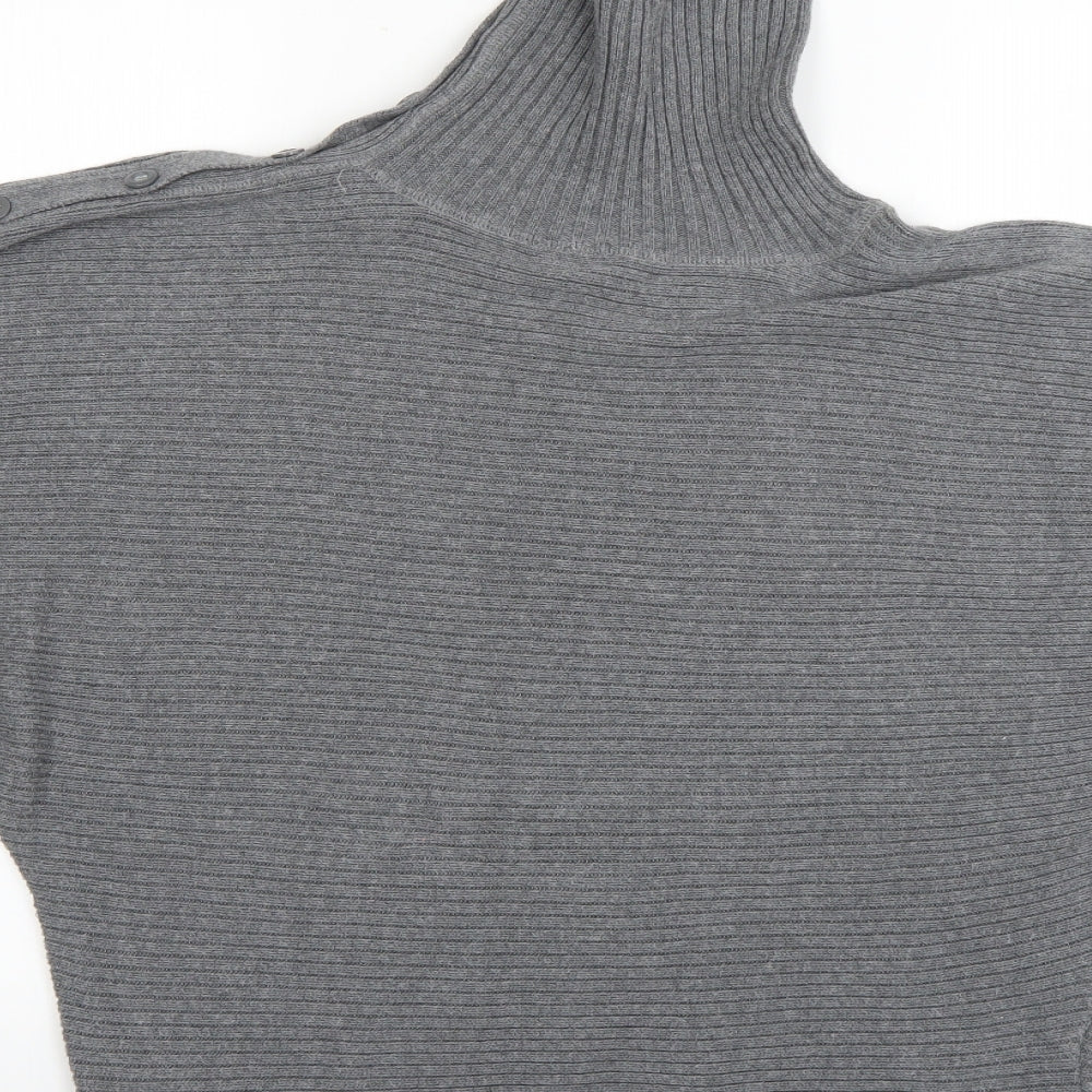 Womens UK Size 16 Oasis Grey Pullover Jumper