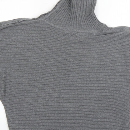 Womens UK Size 16 Oasis Grey Pullover Jumper