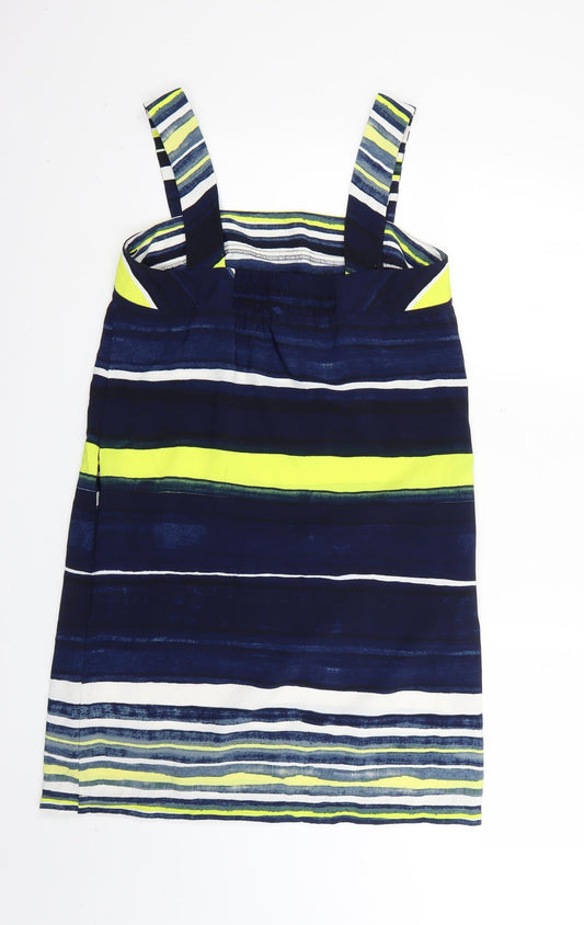 NEXT Womens Multicoloured Striped  Tank Dress  Size 12