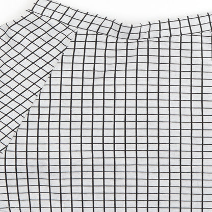 New Look Womens Multicoloured Check  Flare Skirt Size 10