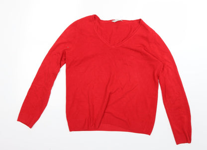 BHS Womens Red   Pullover Jumper Size 14