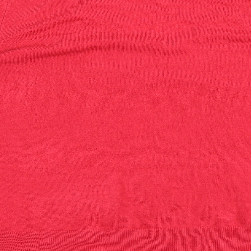 Womens UK Size 20 marks Red Pullover Jumper
