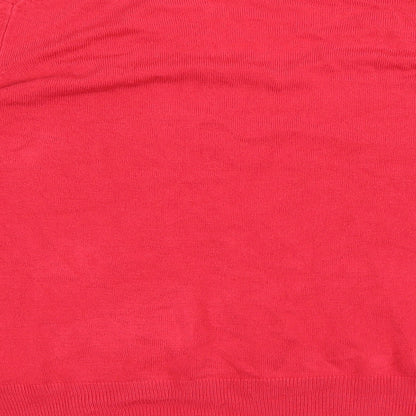 Womens UK Size 20 marks Red Pullover Jumper