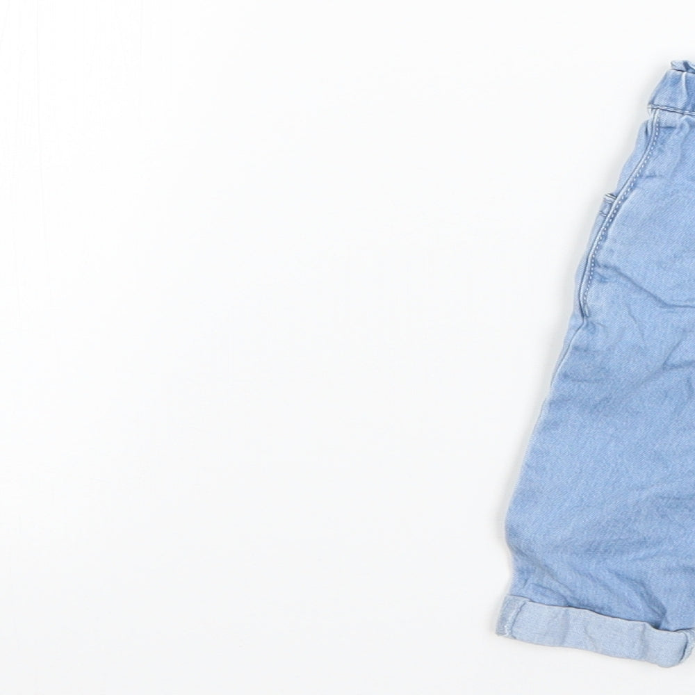 fred & flo Baby Blue   Cropped Trousers Size 0-3 Months